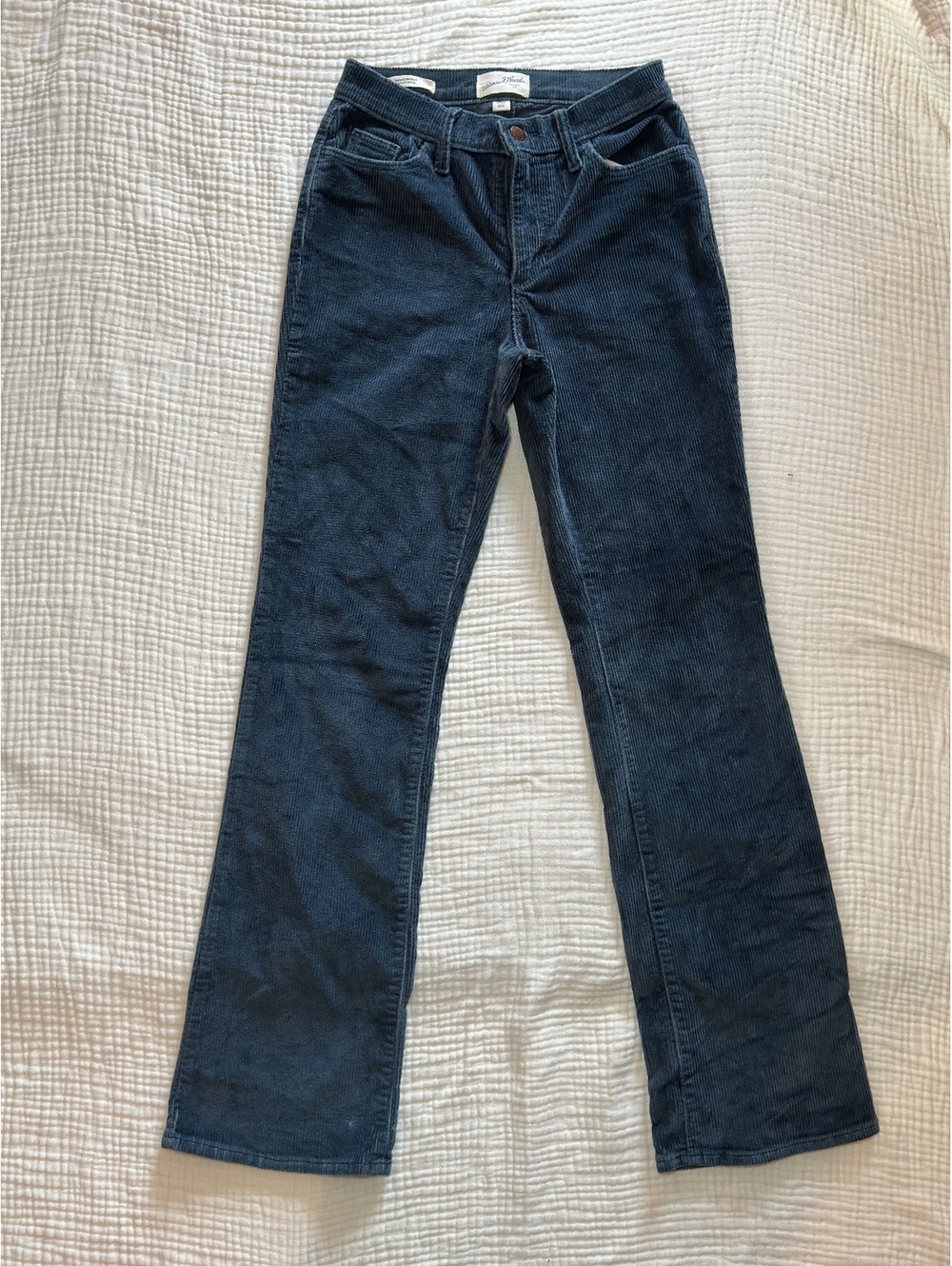 Universal Thread Women’s Blue Corduroy Bootcut Pants Y2K